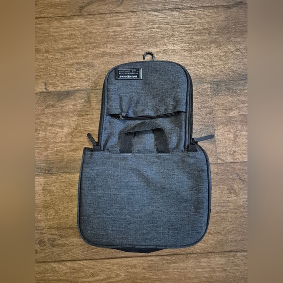 SwissGear Charcoal and Black Toiletry Bag - Picture 2 of 6